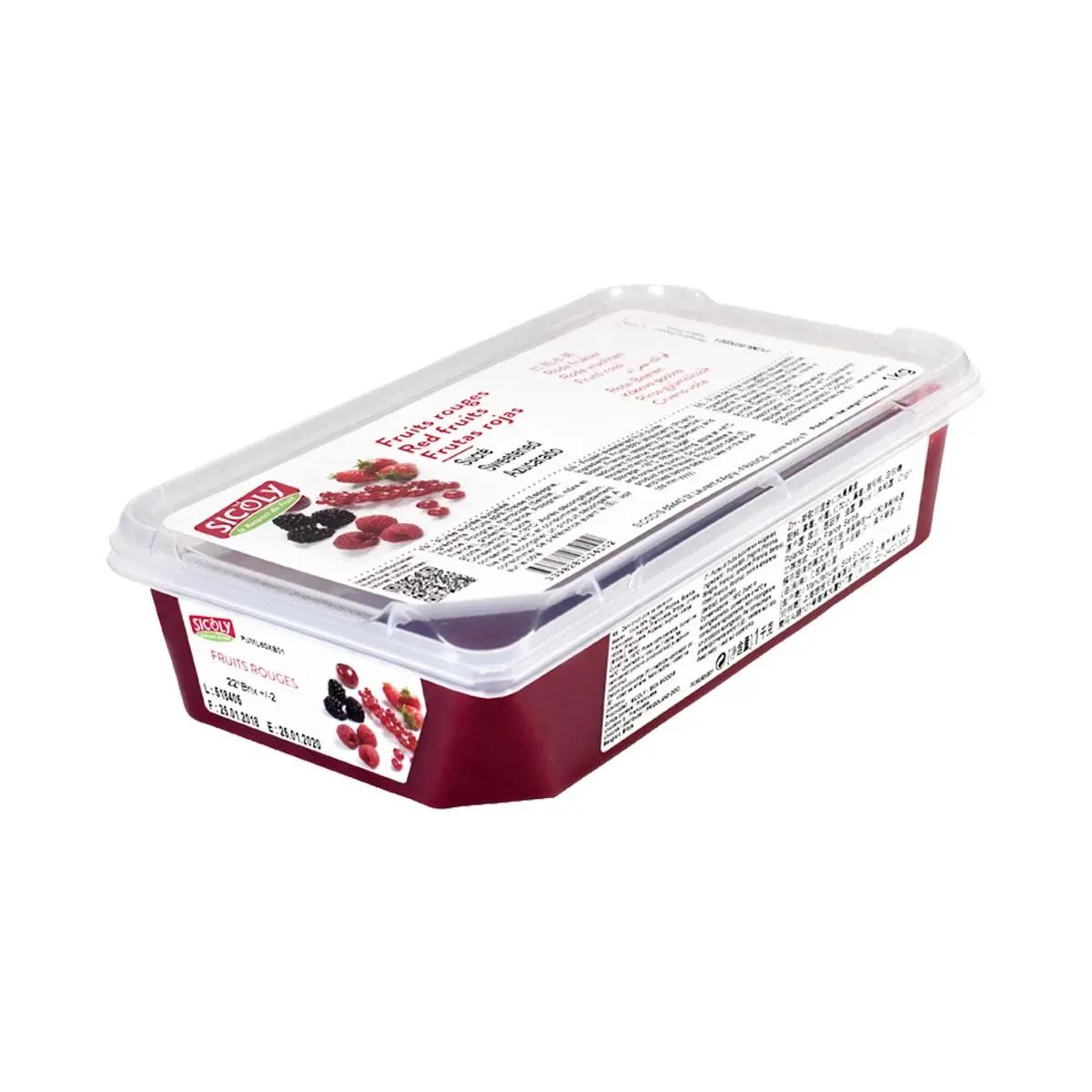 Red Fruits Mix(strawberry, raspberry, redcurrant, blackberry, morello cherry) NO ADDED SUGAR